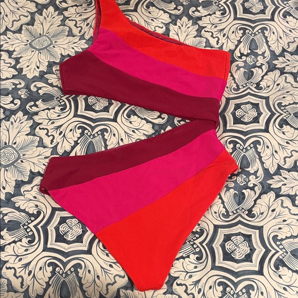 Beach Riot Celine Colorblock Swimsuit - Picture 3 of 4